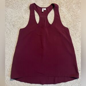 Frenchi from Nordstrom Maroon Tank Blouse Size XS from Nordstrom